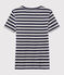 Tee shirt iconique femme bleu SMOKING/gris BELUGA