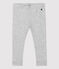 Legging en coton bio bébé gris BELUGA CHINE