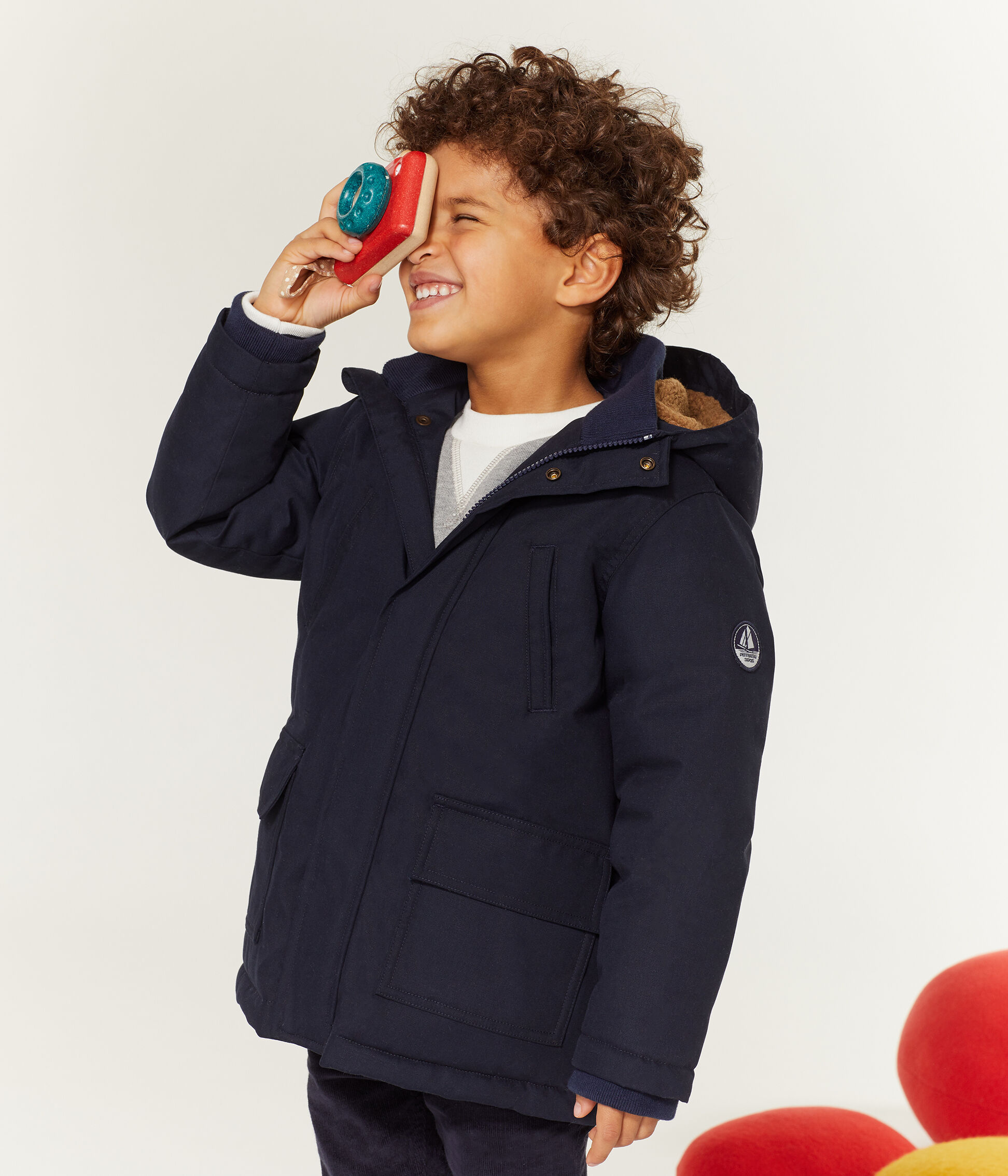 Parka Petit Bateau Unisex - Giacca Per Bambini E Ragazzi, Stile Schiuola, Materiale Resistente - Foto 10