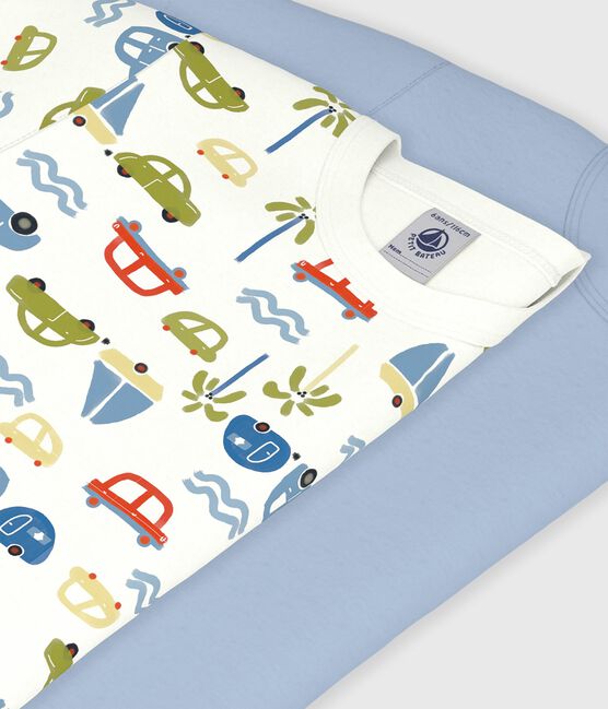 Lot de tee-shirts enfant en coton manches courtes voitures variante 1