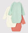 Lot de 3 bodies bébé en coton biologique variante 1