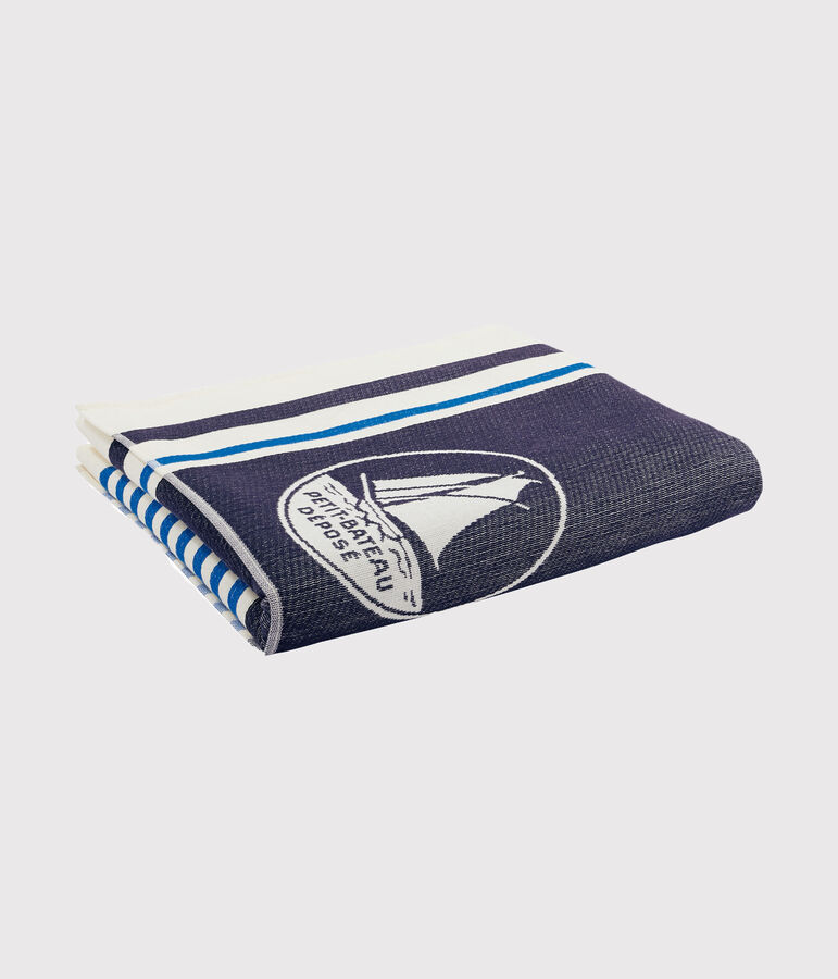 Fouta blanc MARSHMALLOW/blanc MULTICO