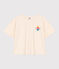 T-shirt LE BOXY en coton Femme écru AVALANCHE