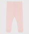 Legging en coton bébé rose SALINE