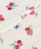 Gigoteuse b&eacute;b&eacute; en coton fleuri TOG 0.5 blanc/multicouleur