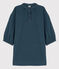 Robe manches longues gaze de coton enfant fille DUCKY