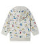 Sweatshirt &agrave; capuche b&eacute;b&eacute; gar&ccedil;on en molleton imprim&eacute; gris/multicouleur
