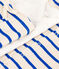 Ensemble à rayure marinière en coton bébé bleu AVALANCHE/blanc PERSE