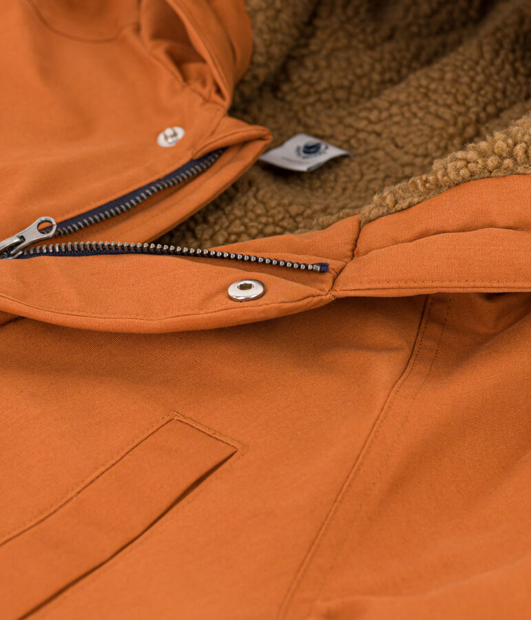Parka enfant fille / gar&ccedil;on marron ECUREUIL