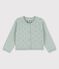 Cardigan en tricot raffiné bébé vert HERBIER