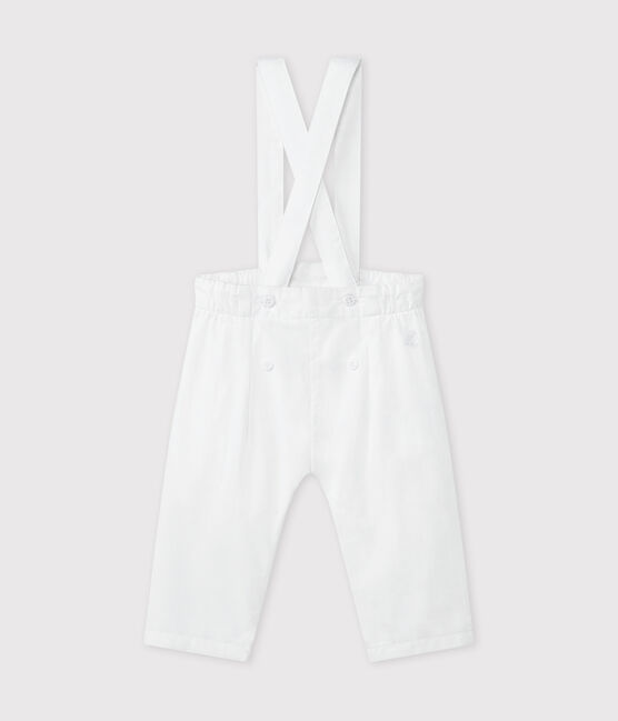 Salopette fille blanc ECUME