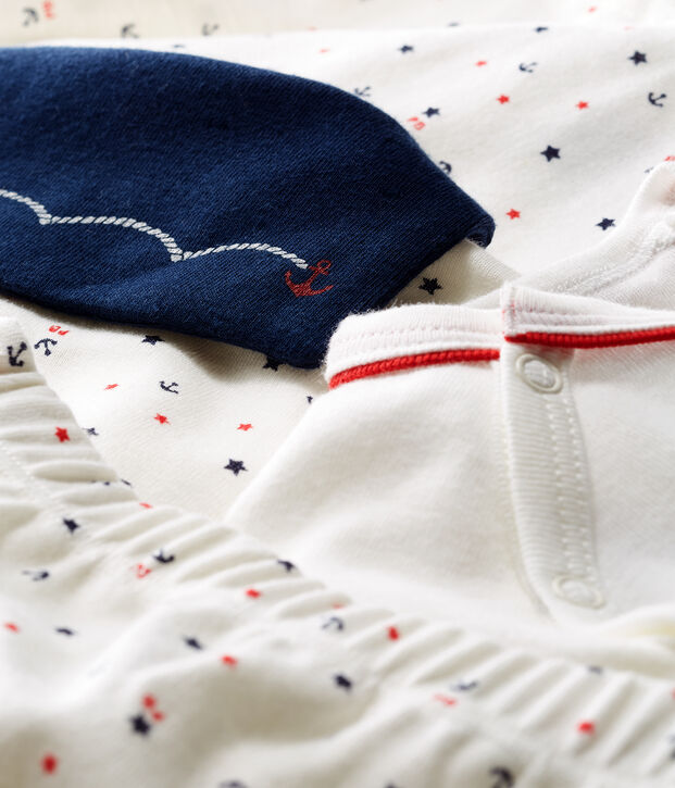 Ensemble 4 pi&egrave;ces b&eacute;b&eacute; gar&ccedil;on imprim&eacute; multicouleur