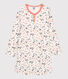 Chemise de nuit imprimé Paris petite fille en coton biologique