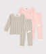 Lot de 2 pyjamas en coton enfant