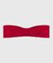 Bandeau bébé en velours rouge TERKUIT