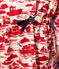 Robe manches longues molleton imprimé enfant fille rouge AVALANCHE/ ROUGE