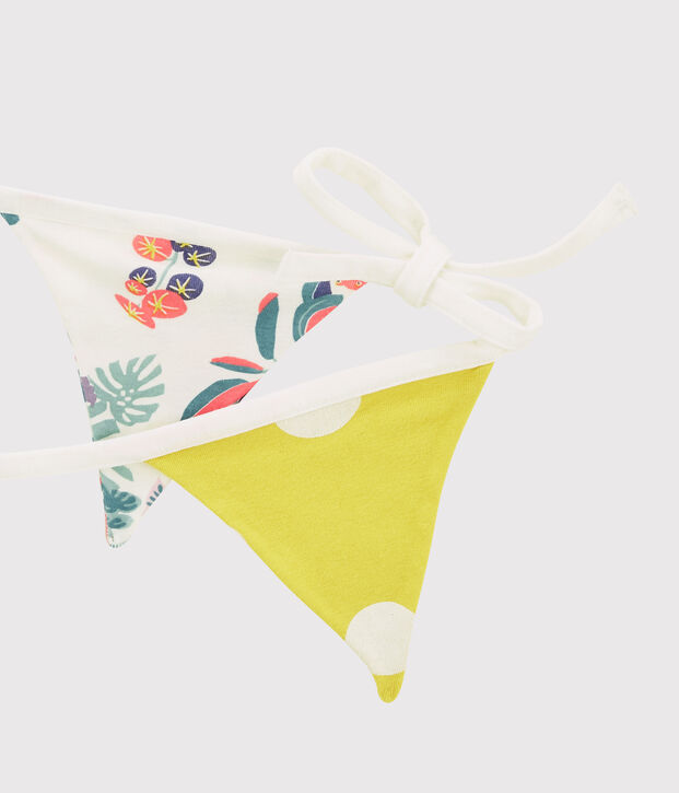 Guirlande color&eacute;e en c&ocirc;te bleu/multicouleur