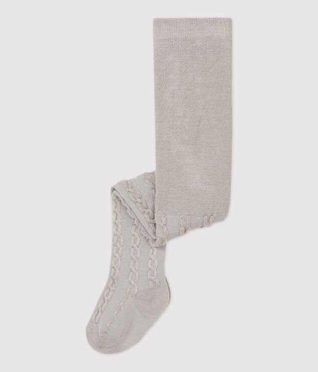 Collant en laine b&eacute;b&eacute; fille beige