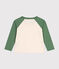 Tee-shirt manches longues en jersey fin enfant garçon AVALANCHE/ PALMERAIE
