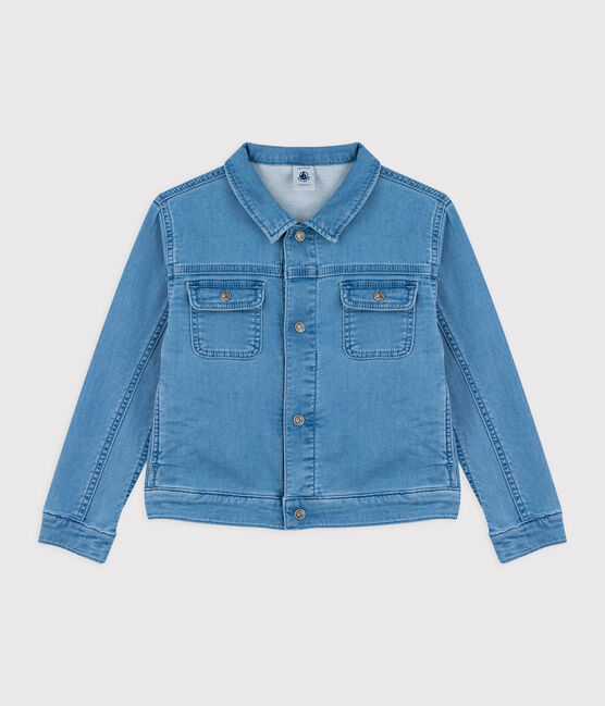Veste en denim enfant fille -garçon bleu DENIM CLAIR
