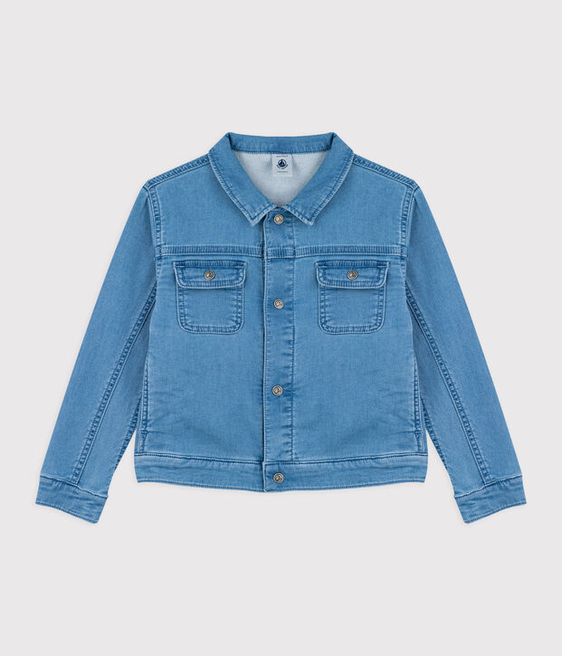 Veste en denim enfant fille -gar&ccedil;on bleu