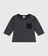 Tee-shirt manches longues en jersey fin bébé
