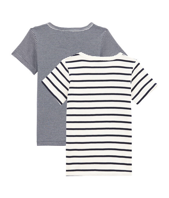 Duo de tee-shirts manches courtes fille variante 1