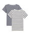 Duo de tee-shirts manches courtes fille variante 1