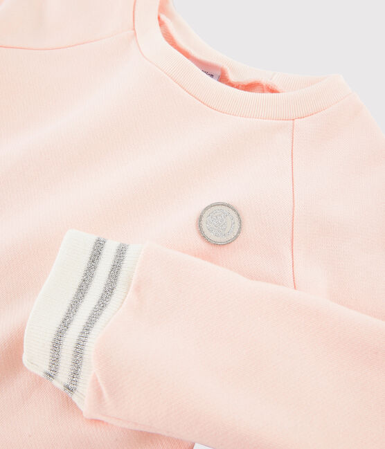 Robe enfant fille rose FLEUR