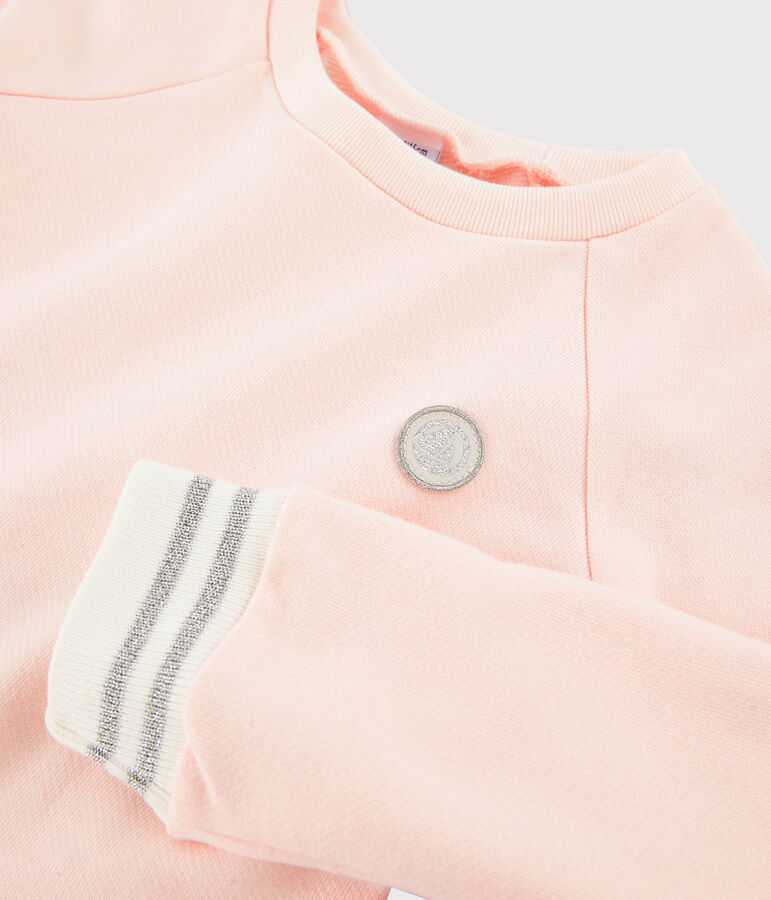 Robe enfant fille rose FLEUR