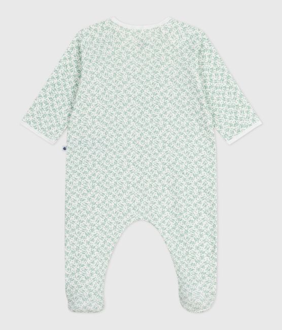 Pyjama bébé en coton fleuri MARSHMALLOW/ PAUL