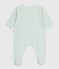 Pyjama bébé en coton fleuri MARSHMALLOW/ PAUL