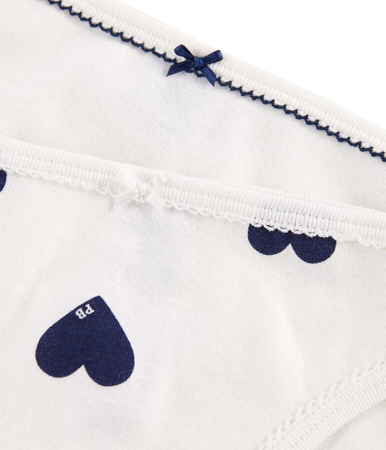 Lot de 2 culottes coeur femme Variante 2 PACK
