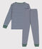 Pyjama milleraies en tubique enfant bleu MEDIEVAL/ MONTELIMAR