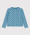 Cardigan imprimé en tubique matelassé enfant fille POLOCHON/ MULTICO