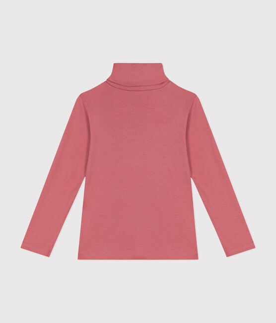Sous-pull en coton enfant fille / garçon rose ROSEWOOD