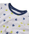 Pyjama petit gar&ccedil;on en c&ocirc;te gris/multicouleur