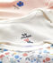 Lot de 3 bodies manches courtes en coton variante 1