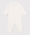 Pyjama b&eacute;b&eacute; en coton sans pieds imprim&eacute; blanc/multicouleur