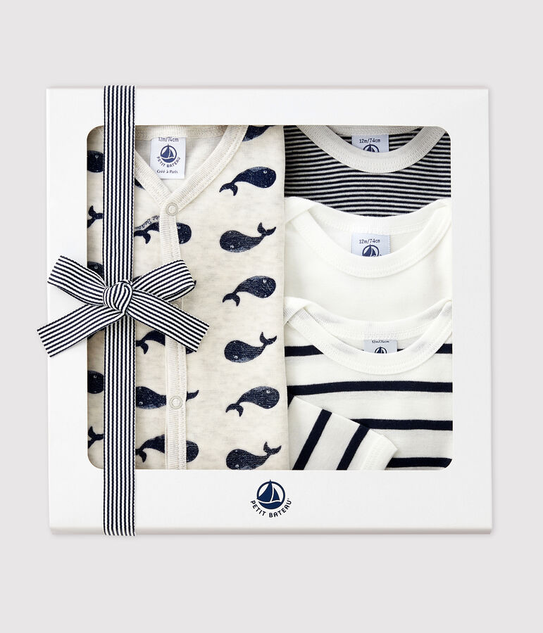 Coffret cadeau baleines b&eacute;b&eacute; variante 1