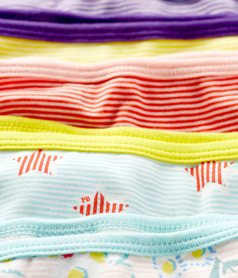 Semainier 5 culottes femme multicouleur