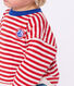 Tee-shirt bébé en coton à manches longues, rayé
