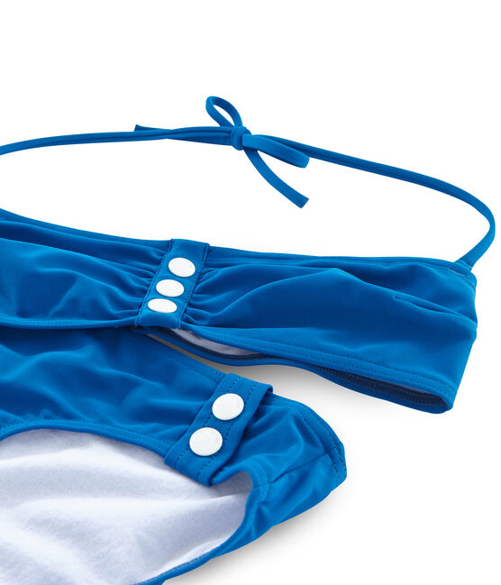 Maillot de bain 2 pièces femme bleu RIYADH