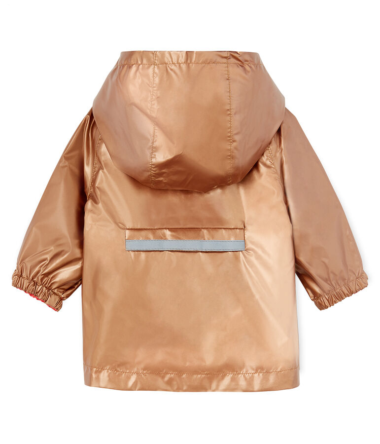 Coupe-vent reversible b&eacute;b&eacute; fille rose/bleu