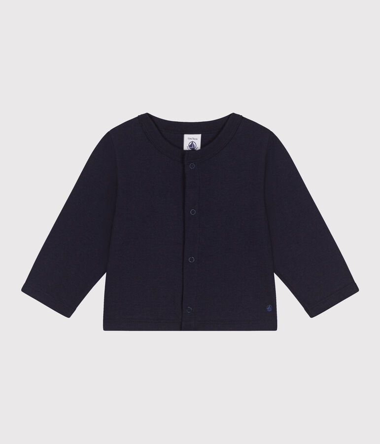 Cardigan en coton b&eacute;b&eacute; bleu