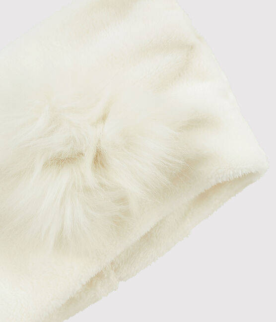 Snood enfant fille blanc MARSHMALLOW