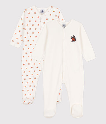 PETIT BATEAU - Lot de 2 dors bien bébé en coton