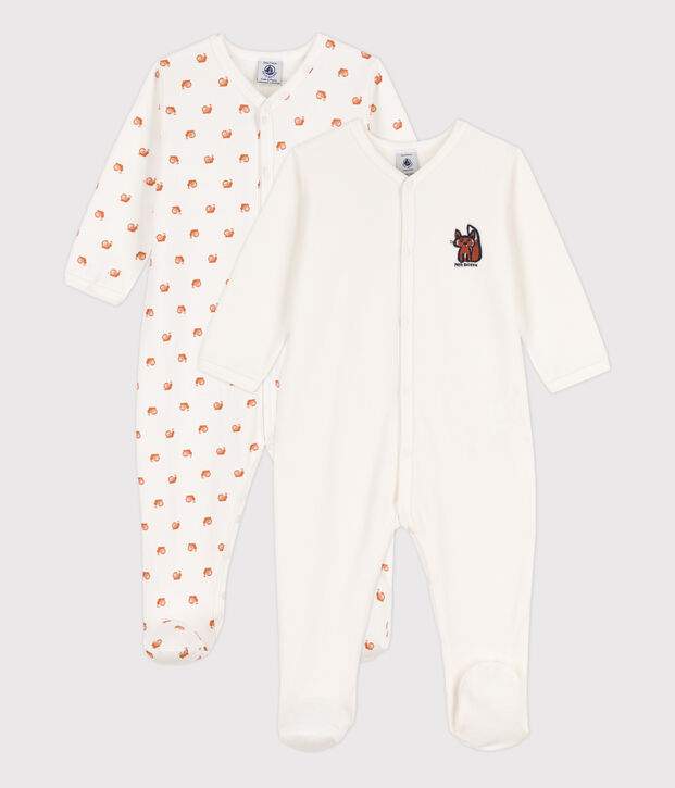 Lot de 2 dors bien b&eacute;b&eacute; en coton multicouleur