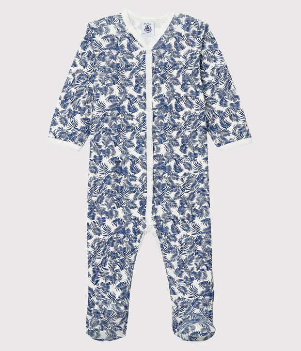 Dors bien b&eacute;b&eacute; en c&ocirc;te blanc/bleu