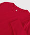 T-shirt coton Sea Island Femme rouge TERKUIT